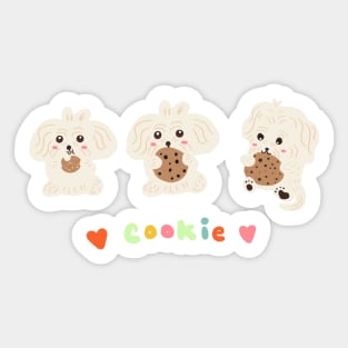 Cookie Doggie Sticker